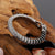 Oxidized Snake Bracelet